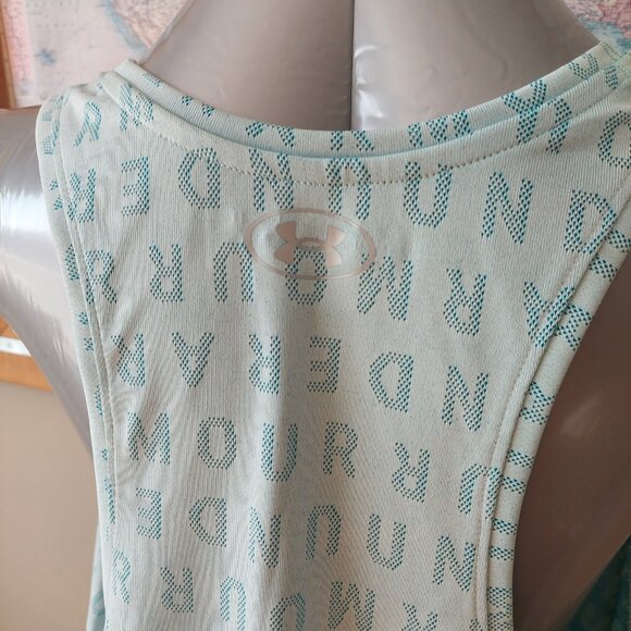 Under Armour Plus Size Womens Light Blue Tank Top Size 2X - Picture 7 of 11